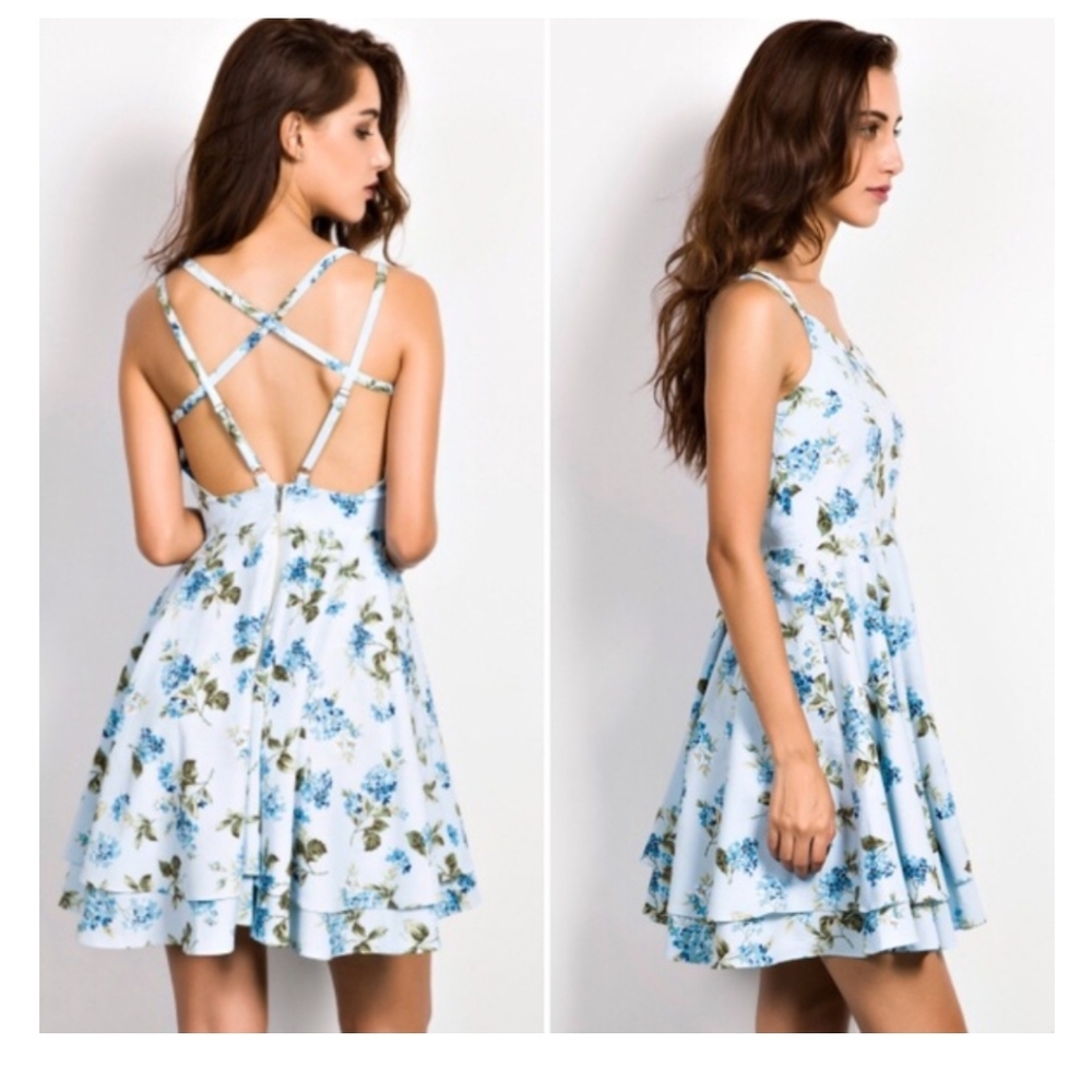Kimchi blue floral dress size 8